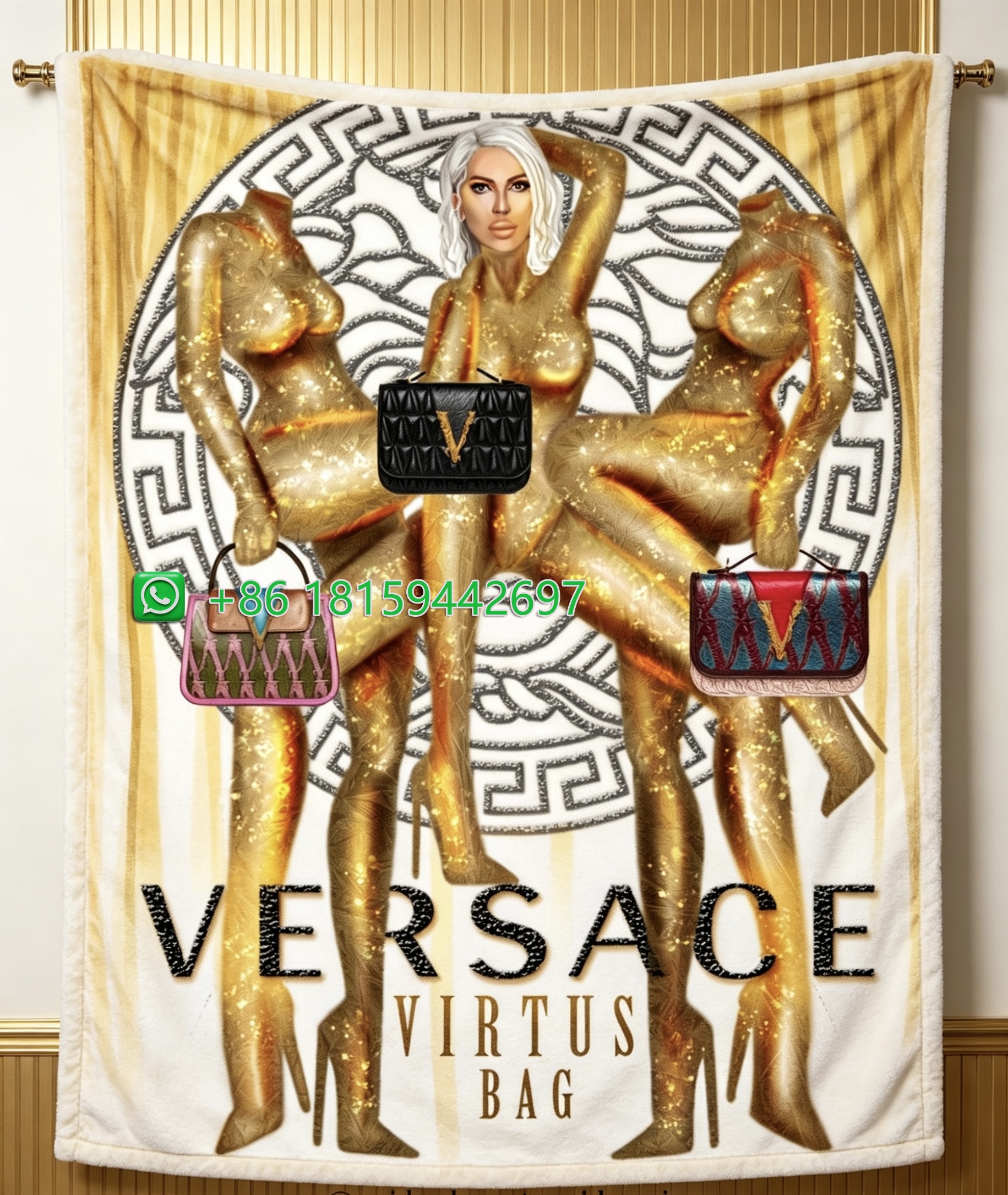 Versace Throw Blankets
